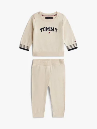 Logo-Sweatshirt- und Jogginghosen-Set für Babys