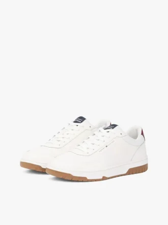 Low-Top-Sneaker aus Ledermix Low-Top-Sneaker aus Ledermix