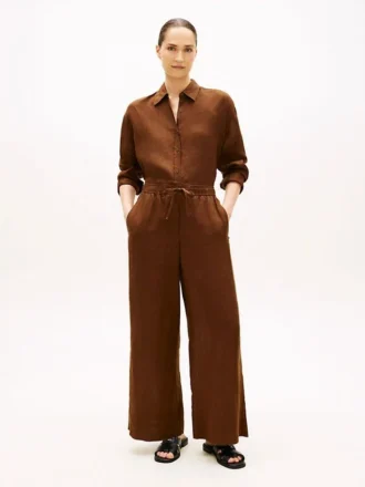 Lässige Leinen-Hose zum Hineinschlüpfen Lässige Leinen-Hose zum Hineinschlüpfen