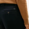 Lässige Passform Plisseehose