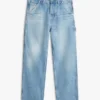 Lässige Straight-Fit-Carpenter-Jeans Lässige Straight-Fit-Carpenter-Jeans