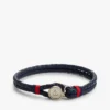 Maritimes geflochtenes Lederarmband Maritimes geflochtenes Lederarmband