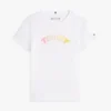 Mehrfarbiges T-Shirt mit Logo für Kinder