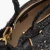 Mini-Tasche aus gewebtem Leder