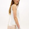 Monogram Clasp Chain Strap Crossbody Bag