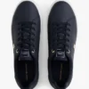 Monogram Heel Leather Court Sneaker Monogram Heel Leather Court Sneaker