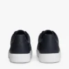 Monogram Heel Leather Court Sneaker Monogram Heel Leather Court Sneaker