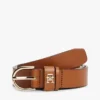 Monogram Slim Ledergürtel