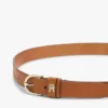 Monogram Slim Ledergürtel