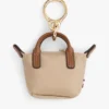 Monogramm-Geldbörse als Taschenanhänger