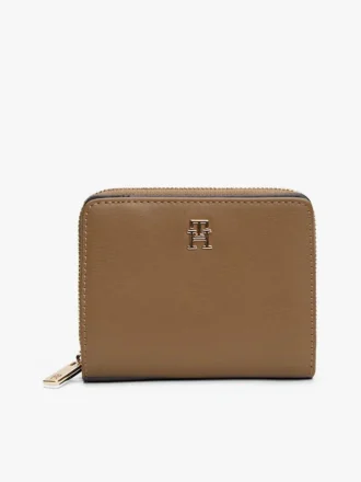 Monogramm-Logo-Geldbörse mit Reißverschluss Monogramm-Logo-Geldbörse mit Reißverschluss