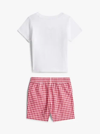 Monogramm-T-Shirt- und Shorts-Set für Babys Monogramm-T-Shirt- und Shorts-Set für Babys