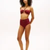 O-Ring-Halter-Bandeau-Bikini-Oberteil O-Ring-Halter-Bandeau-Bikini-Oberteil