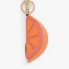 Orangefarbener Keil-Geldbeutel-Taschenanhänger Orangefarbener Keil-Geldbeutel-Taschenanhänger