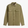 Overshirt aus Slub-Twill in Regular-Fit