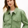 Oversized-Utility-Hemdjacke aus Twill Oversized-Utility-Hemdjacke aus Twill