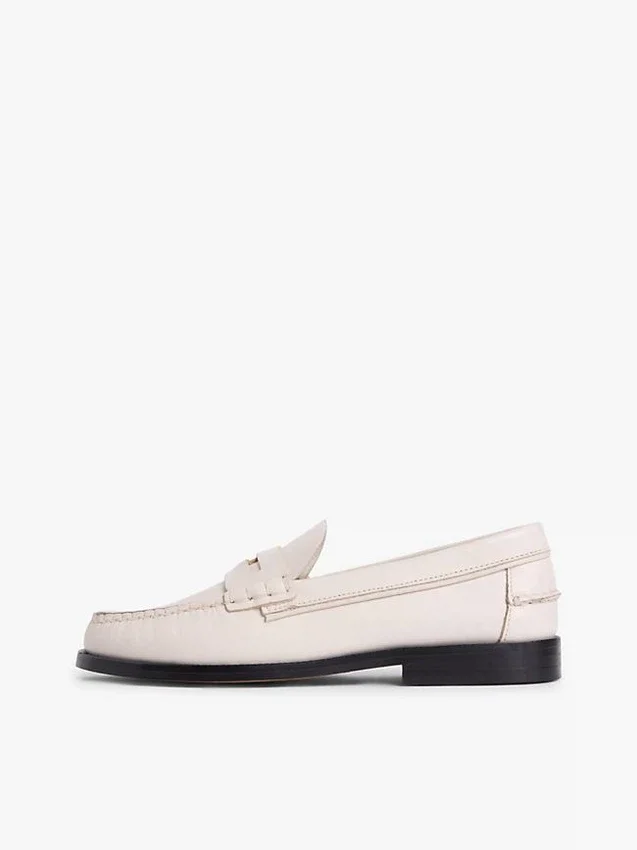 Penny Loafer aus glattem Leder Penny Loafer aus glattem Leder