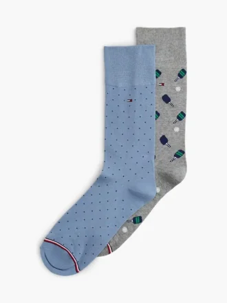 Pickleball & Dot Socken 2er-Pack Pickleball & Dot Socken 2er-Pack