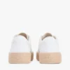 Plateausneaker aus Canvas mit gemischter Textur Plateausneaker aus Canvas mit gemischter Textur