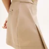 Plissierter Minirock aus Twill Plissierter Minirock aus Twill