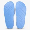Pool-Slides aus Canvas mit Schriftzug-Monogramm Pool-Slides aus Canvas mit Schriftzug-Monogramm