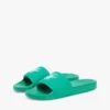Pool-Slides mit gesticktem Schriftzug-Monogramm Pool-Slides mit gesticktem Schriftzug-Monogramm