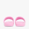 Pool-Slides mit gesticktem Schriftzug-Monogramm Pool-Slides mit gesticktem Schriftzug-Monogramm