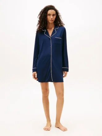 Pyjama-Shirtkleid Pyjama-Shirtkleid