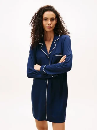 Pyjama-Shirtkleid Pyjama-Shirtkleid