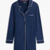 Pyjama-Shirtkleid