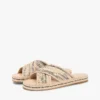 Raffia-Espadrille-Pantolette Raffia-Espadrille-Pantolette