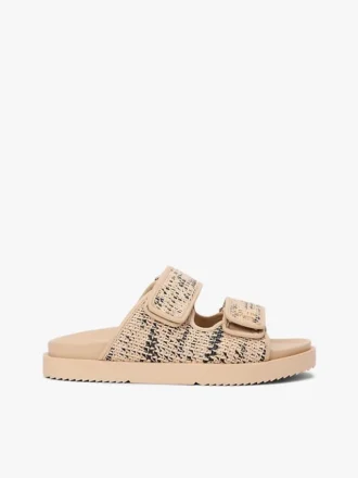 Raffia-Sandale