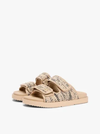 Raffia-Sandale