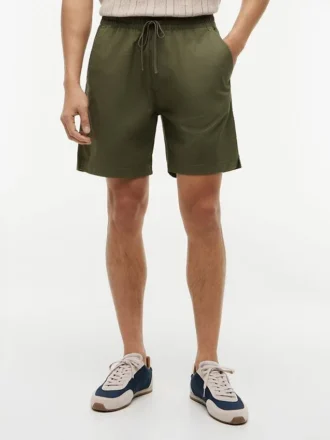 Regular Fit 7″ Garment-Washed Short