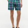 Regular Fit 7″ Madras-Shorts