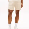 Regular Fit 7″ Shorts aus Baumwoll-Leinen-Mischung