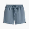Regular Fit 7″ Shorts aus Baumwoll-Leinen-Mischung