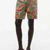 Regular Fit 7″ Shorts mit tropischem Print Regular Fit 7″ Shorts mit tropischem Print