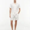 Regular Fit 8″ Shorts aus Leinenmischung Regular Fit 8″ Shorts aus Leinenmischung