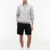Regular Fit 8″ Sweatshorts aus gebürstetem Fleece Regular Fit 8″ Sweatshorts aus gebürstetem Fleece