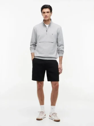 Regular Fit 8″ Sweatshorts aus gebürstetem Fleece