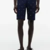 Regular Fit 9″ Shorts mit Segelflaggen-Print