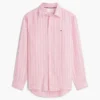 Regular Fit Gestreiftes Leinenhemd Regular Fit Gestreiftes Leinenhemd