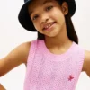 Ärmelloses Häkelkleid für Kinder Ärmelloses Häkelkleid für Kinder