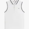 Ärmelloses Stretch-Polo für Kinder