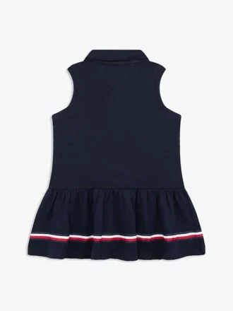 Ärmelloses Stretch-Polokleid für Babys