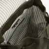Rucksack mit Klappe aus Wildleder
