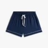 Schlafanzug-Set mit kontrastfarbenen Säumen an den Shorts Schlafanzug-Set mit kontrastfarbenen Säumen an den Shorts