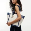 Script Monogram Canvas Tote Bag Script Monogram Canvas Tote Bag