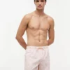 Script Monogram Striped 5″ Badehose Script Monogram Striped 5″ Badehose